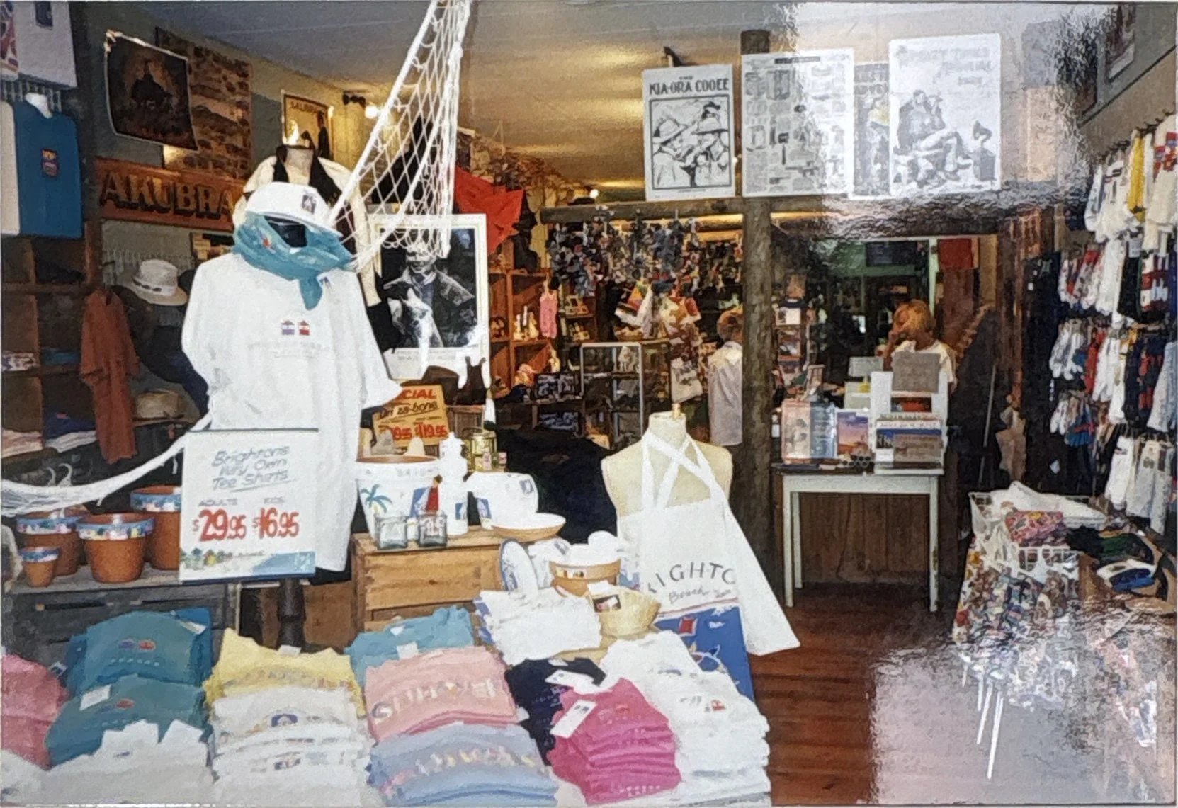 The original Sports Conscious shop floor filled with sportswear and accessories